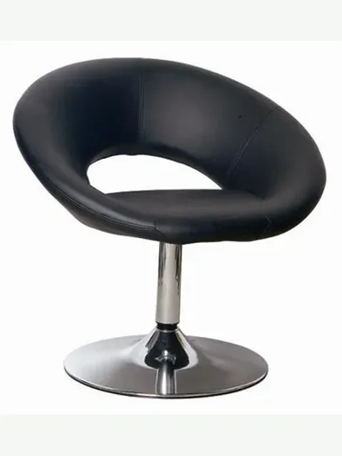 Padded Tub Bar Stool (T-308G) by Ivy Chairs — A deeper padded tub on a gas-lift swivel base with a generous footrest ring — built for sitting through a long service, not just perching